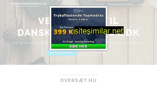 danskfinskordbog.dk alternative sites