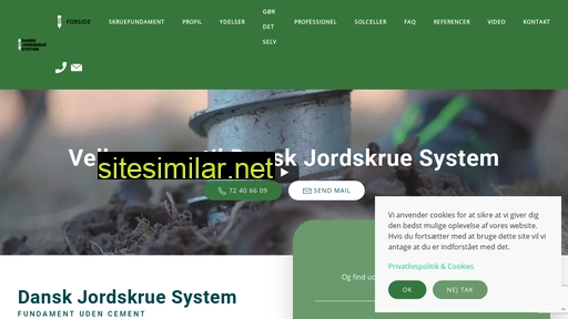 danskjordskruesystem.dk alternative sites