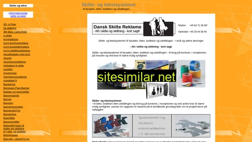 danskskiltereklame.dk alternative sites
