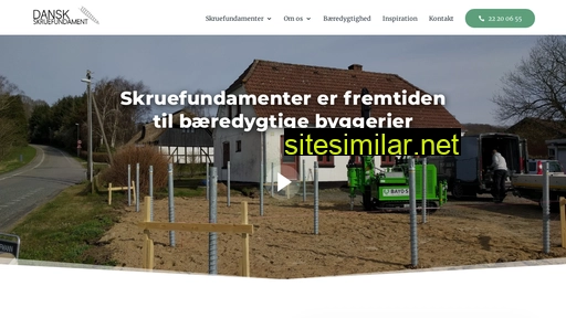 Danskskruefundament similar sites
