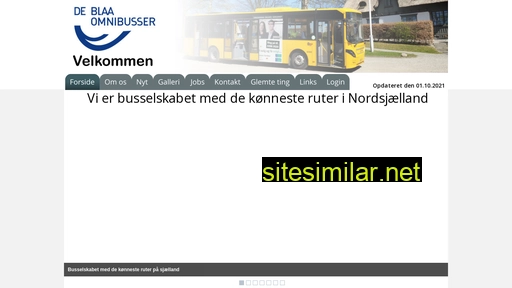 deblaaomnibusser.dk alternative sites