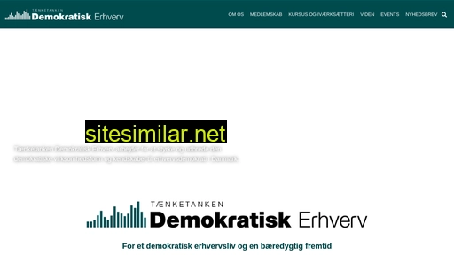 demokratiskerhverv.dk alternative sites