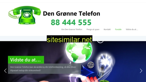 dengroennetelefon.dk alternative sites