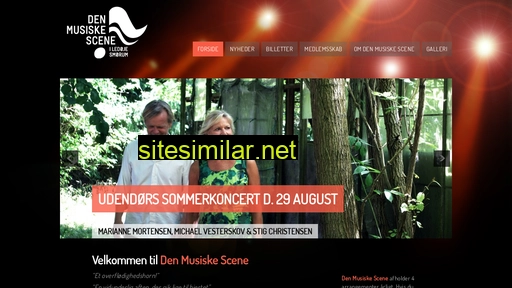 denmusiskescene.dk alternative sites