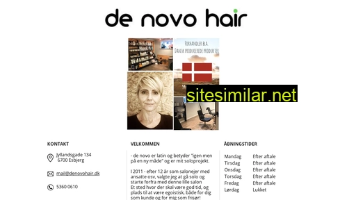 denovohair.dk alternative sites