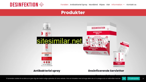 desinfektionplus.dk alternative sites