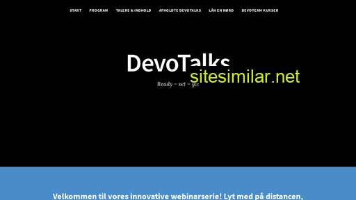 devotalks.dk alternative sites
