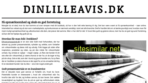 dinlilleavis.dk alternative sites