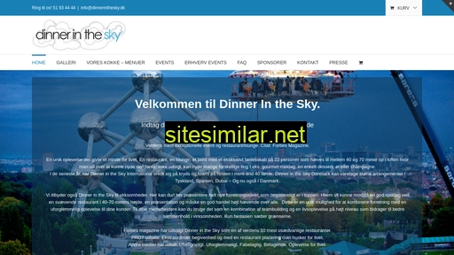 dinnerinthesky.dk alternative sites