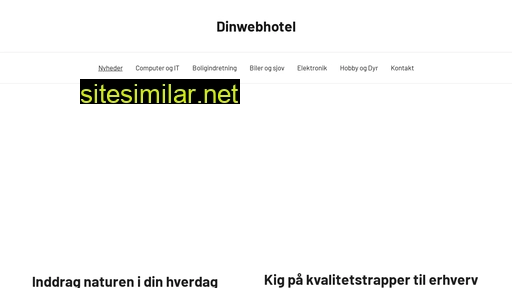 dinwebhotel.dk alternative sites