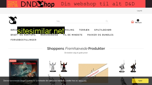 dndshop.dk alternative sites