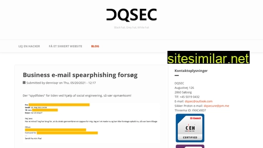 dqsec.dk alternative sites
