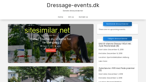 dressage-events.dk alternative sites