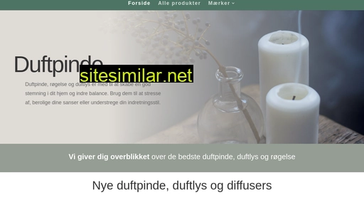 duftpinde.dk alternative sites
