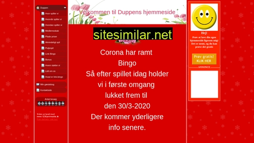 duppenbingo.dk alternative sites