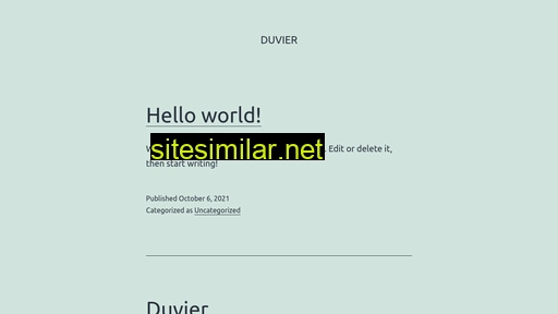duvier.dk alternative sites