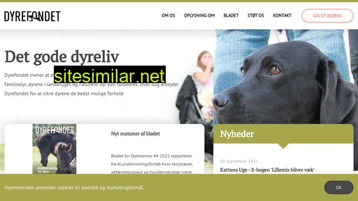 dyrefondet.dk alternative sites
