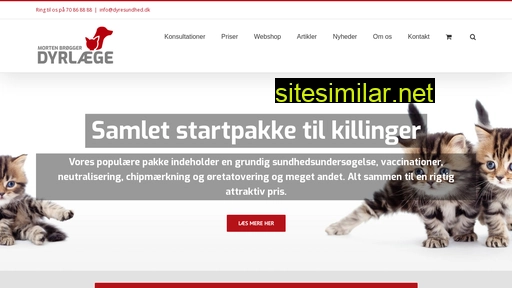 dyresundhed.dk alternative sites