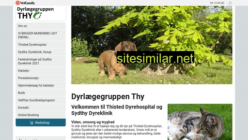 dyrlaegegruppenthy.dk alternative sites