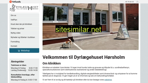 dyrlaegehusethoersholm.dk alternative sites