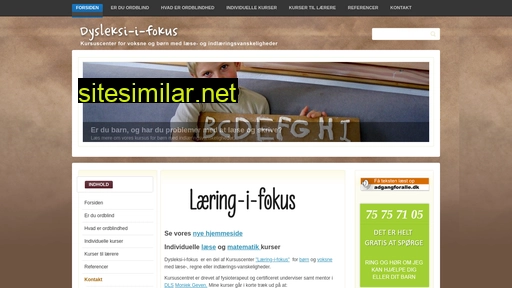 dysleksi-i-fokus.dk alternative sites