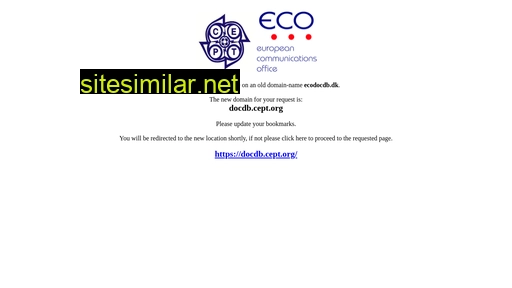 ecodocdb.dk alternative sites