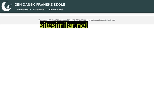 ecolefrancodanoise.dk alternative sites