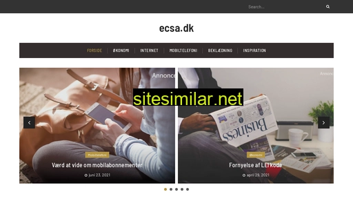 ecsa.dk alternative sites