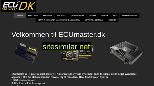 ecumaster.dk alternative sites