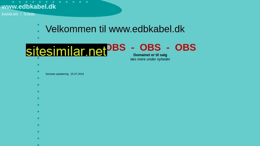 edbkabel.dk alternative sites