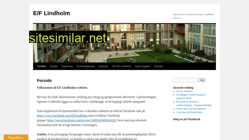 ef-lindholm.dk alternative sites