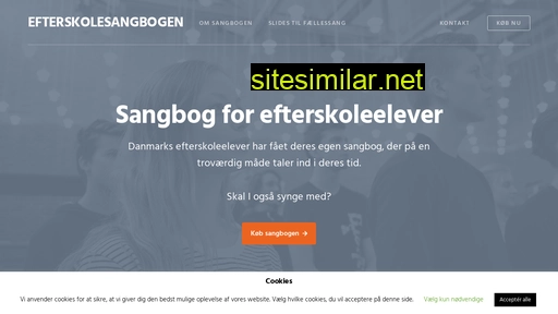 efterskolesangbogen.dk alternative sites