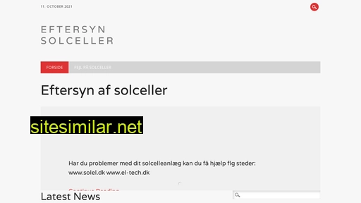 eftersyn-solceller.dk alternative sites