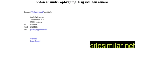 eg-pedersen.dk alternative sites