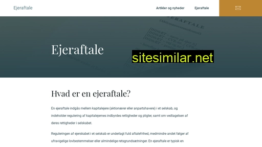 ejeraftale.dk alternative sites