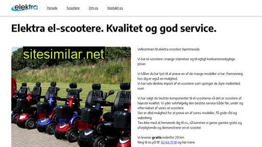 elektrascooter.dk alternative sites