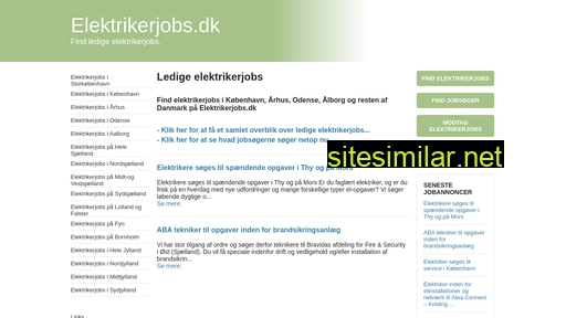 elektrikerjobs.dk alternative sites