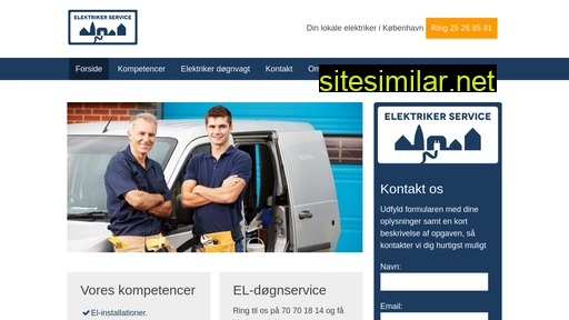 elektrikerservice.dk alternative sites