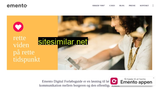 emento.dk alternative sites