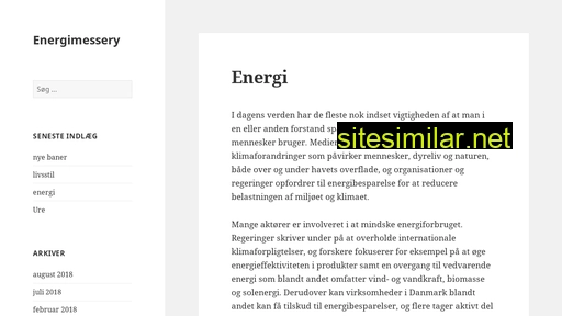 energimessery.dk alternative sites