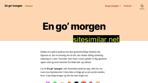 engomorgen.dk alternative sites