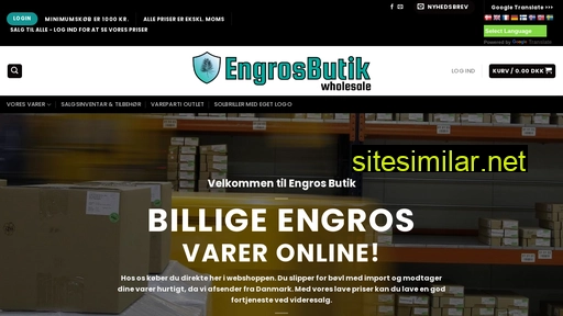 engrosbutik.dk alternative sites