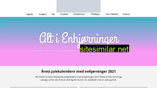 enhjorninger.dk alternative sites