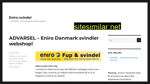 eniro-svindel.dk alternative sites