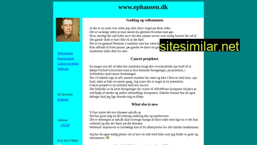 ephansen.dk alternative sites