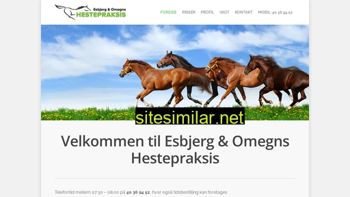 esbjerghestepraksis.dk alternative sites