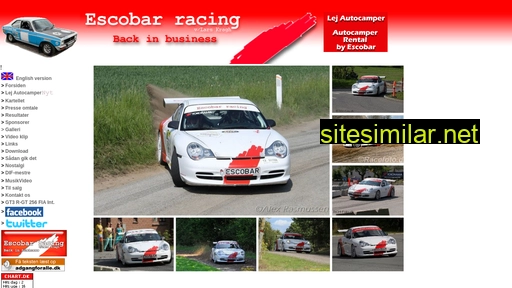 escobar-racing.dk alternative sites
