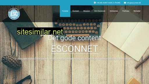 esconnet.dk alternative sites