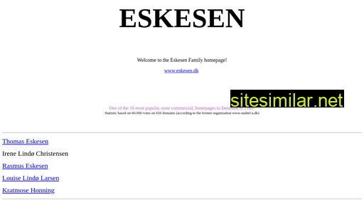 eskesen.dk alternative sites