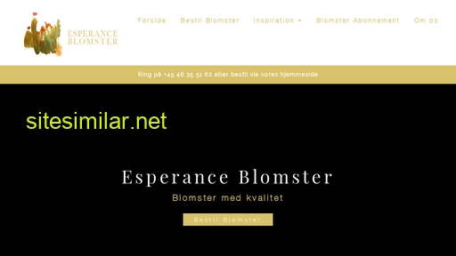 esperanceblomster.dk alternative sites